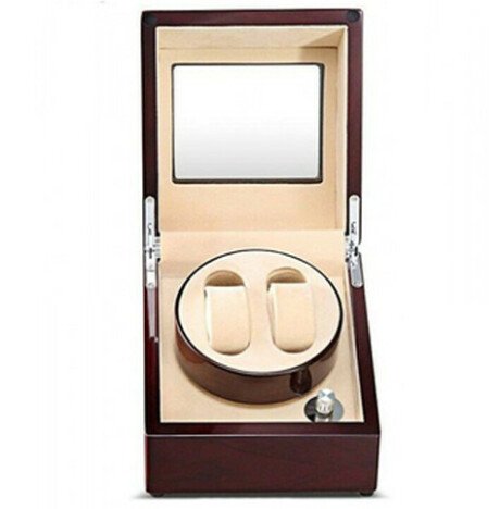 Cutie intors ceasuri automatice iUni, Watch Winder 2 Mahon-Crem